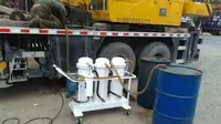 Vue 3 — Unité de filtration de précision pour épuration d'huile lubrifiante industrielle JY-H330