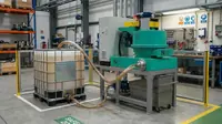 Vue 2 — Unité de filtration centrifuge entièrement automatique JY-N95