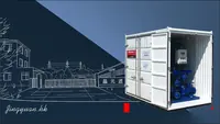 Vue 1 — Station de filtration de précision sur châssis conteneur JY-Q325