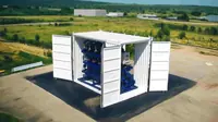 Vue 4 — Station de filtration de précision sur châssis conteneur JY-Q325